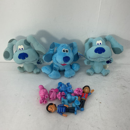 Nickelodeon Blues Clues Stuffed Animal Toy + Figure Lot Steeve - Warehouse Toys