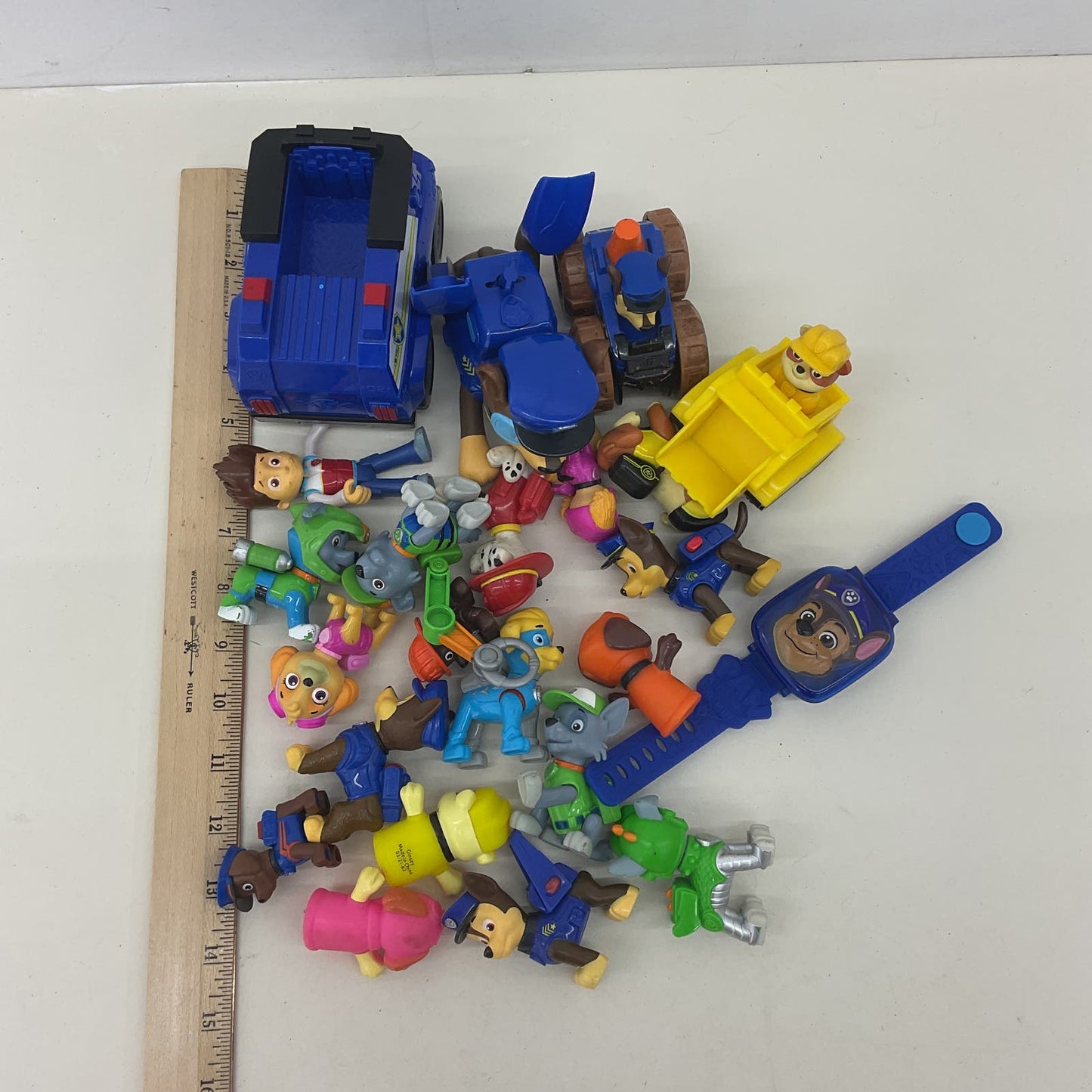 Nickelodeon Mixed Paw Patrol Loose Toy Figures Dogs Vehicles Accessories LOT - Warehouse Toys