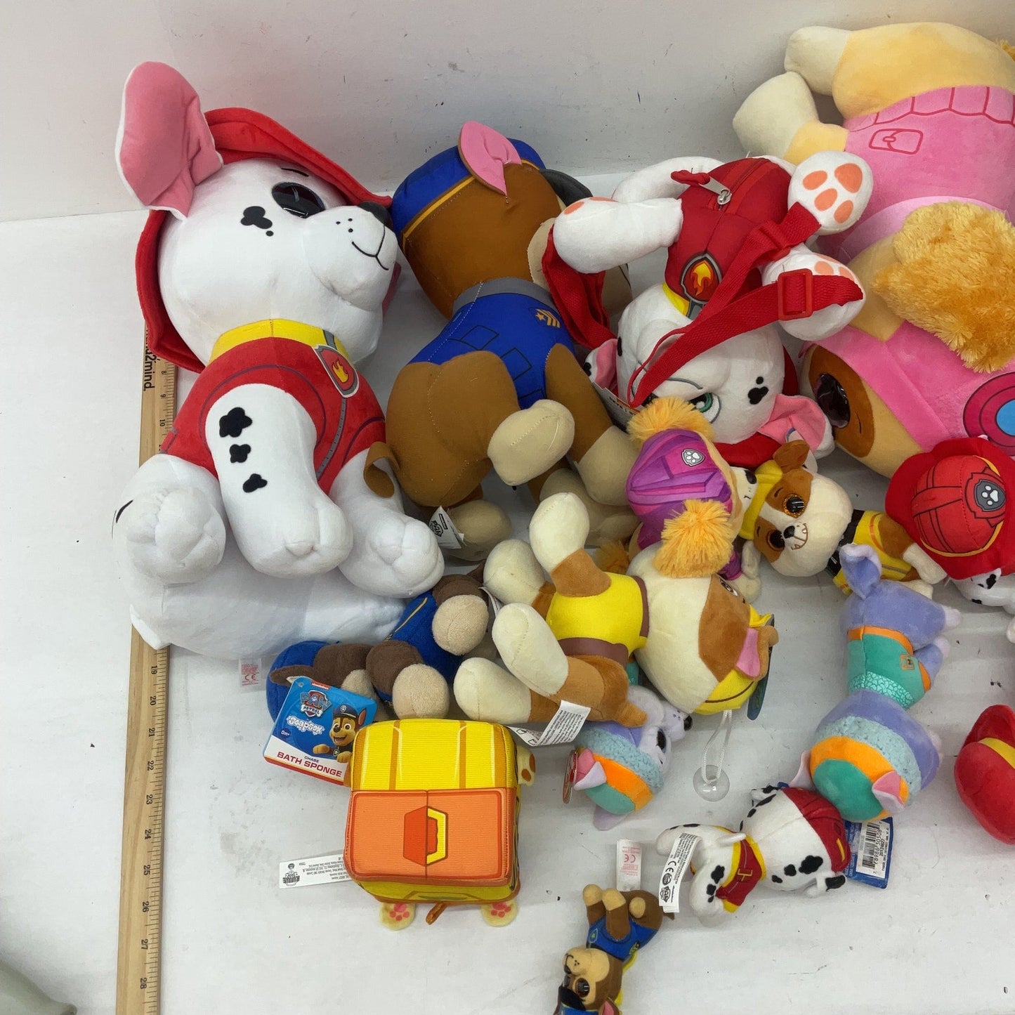 Nickelodeon Paw Patrol Dog Character Plush Dolls Preowned LOT 12 lbs Mixed Toys - Warehouse Toys