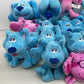 Nickelodeon Preowned Blue's Clues Plush Toy Pink Blue - Stuffed Animal Lot - Warehouse Toys