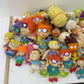 Nickelodeon Rugrats Character Plush Dolls Preowned LOT 28 lbs Chuckie Anjelica - Warehouse Toys