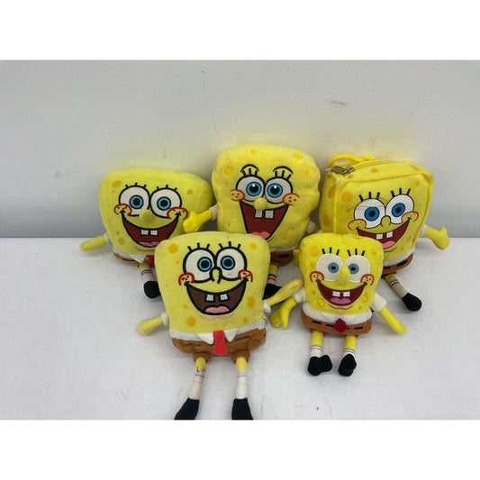 Nickelodeon Spongebob Cartoon Stuffed Animal Toy Lot - Warehouse Toys