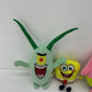 Nickelodeon Spongebob Patrick Plankton Green Stuffed Animal Plush Lot - Warehouse Toys