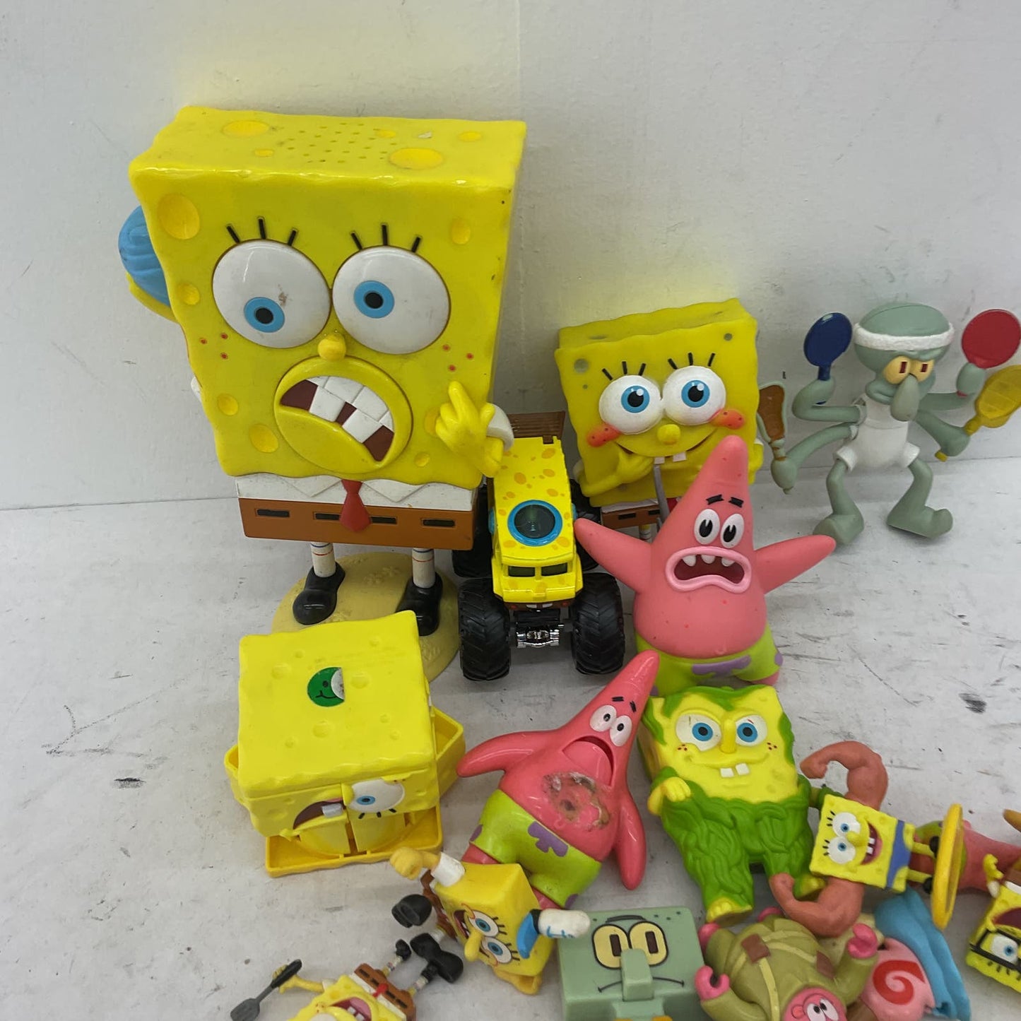 Nickelodeon Spongebob Squarepants Cartoon Toy Figure Lot Patrick Squidward - Warehouse Toys