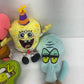 Nickelodeon Spongebob Squarepants Patrick Squidward Plush Stuffed Animal Lot - Warehouse Toys