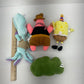 Nickelodeon Spongebob Squarepants Patrick Squidward Plush Stuffed Animal Lot - Warehouse Toys