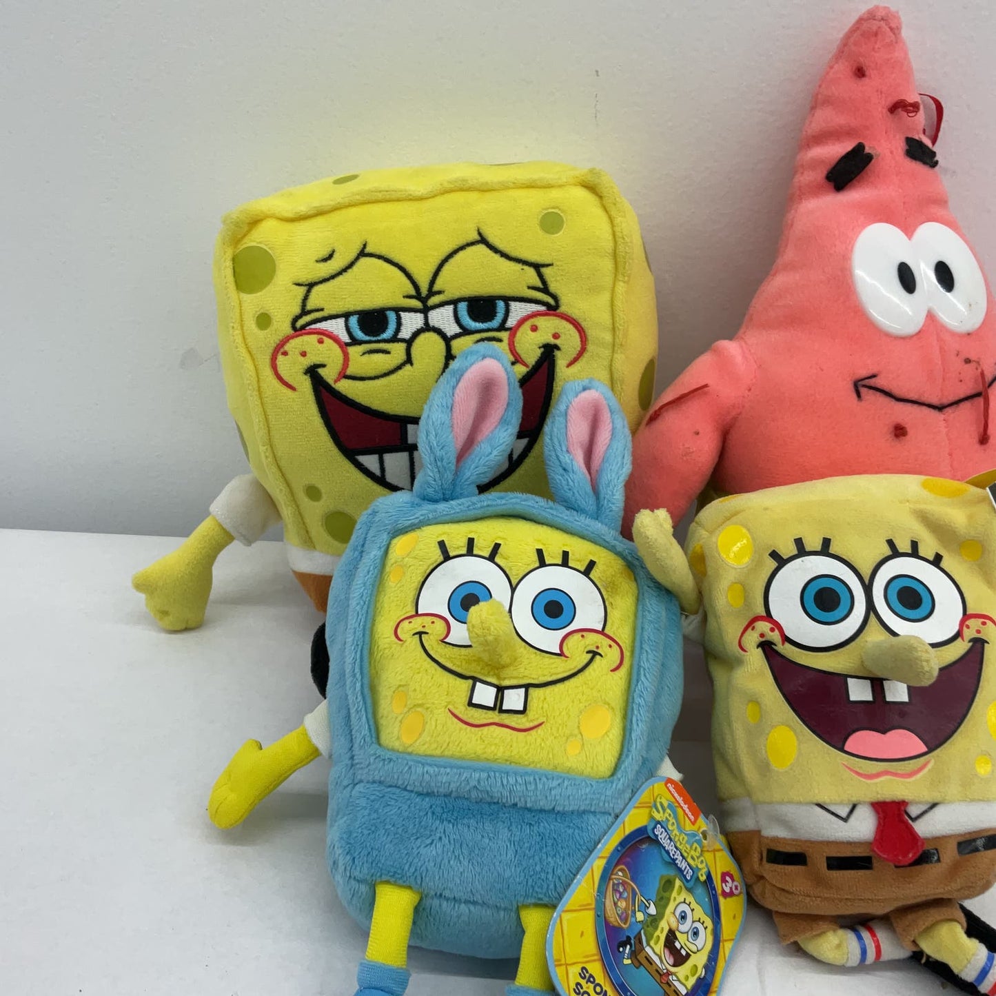 Nickelodeon Spongebob Stuffed Animal Toy Plush Lot Patrick Starfish - Warehouse Toys