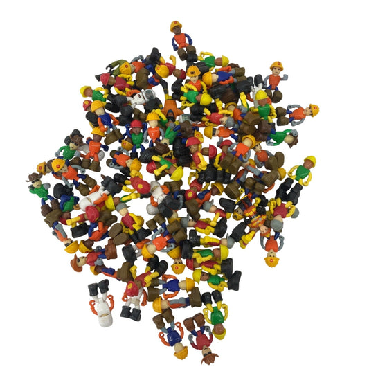 Nikko Toys Preowned LOT Construction Workers Little Men Toy Figures 3+ lbs - Warehouse Toys