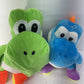 Nintendo Green Blue Large Yoshi Stuffed Animal Super Mario Plush Toys - Warehouse Toys