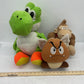 Nintendo Green Stuffed Animal Super Mario Yoshi Goomba Plush - Warehouse Toys