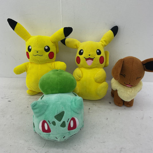 Nintendo Green Yellow Pikachu Toy Stuffed Animal Lot - Warehouse Toys