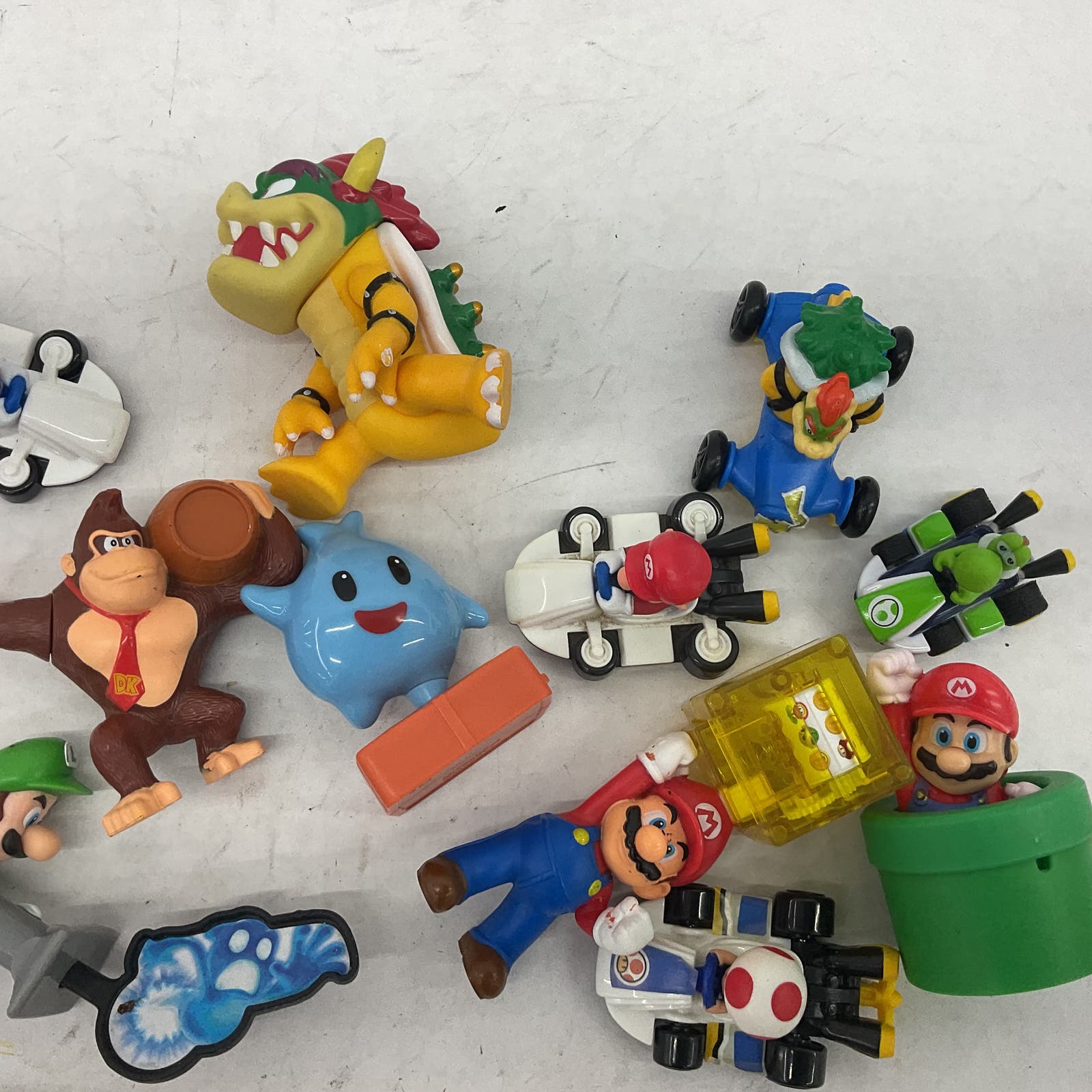 Nintendo Multicolor Figure Lot Super Mario Kart Bowser Princess - Warehouse Toys