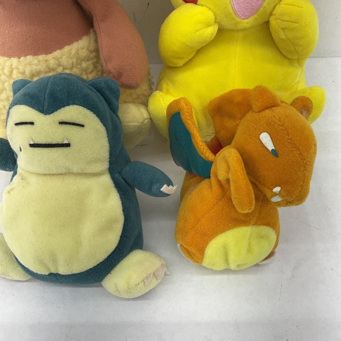 Nintendo Pokemon Pikachu Charizard Snorlax Stuffed Animal Plush Lot - Warehouse Toys