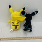 Nintendo Pokemon Yellow Black Stuffed Animal Plush Toy Lot Pikachu - Warehouse Toys