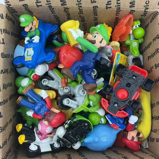 Nintendo Red Action Figure Toy Lot Kart Princess Yoshi Koopa - Warehouse Toys