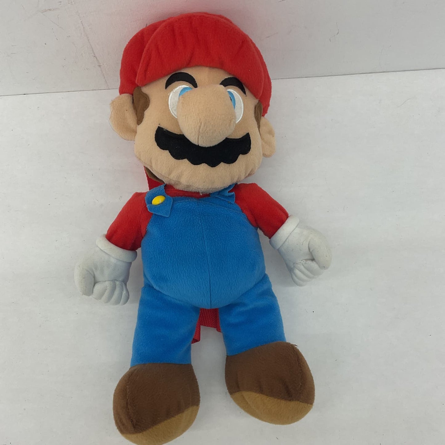 Nintendo Red Super Mario Backpack Stuffed Animal Plush - Warehouse Toys