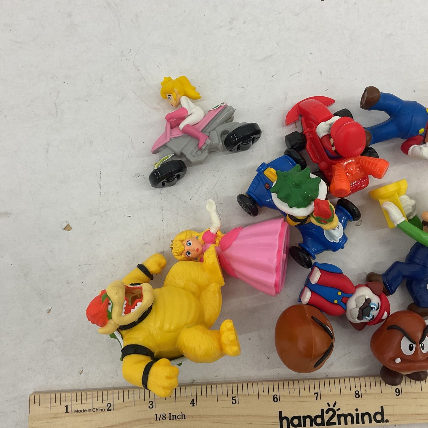 Nintendo Super Mario Toy Figure Lot Kart Goomba Luigi Donkey Kong - Warehouse Toys