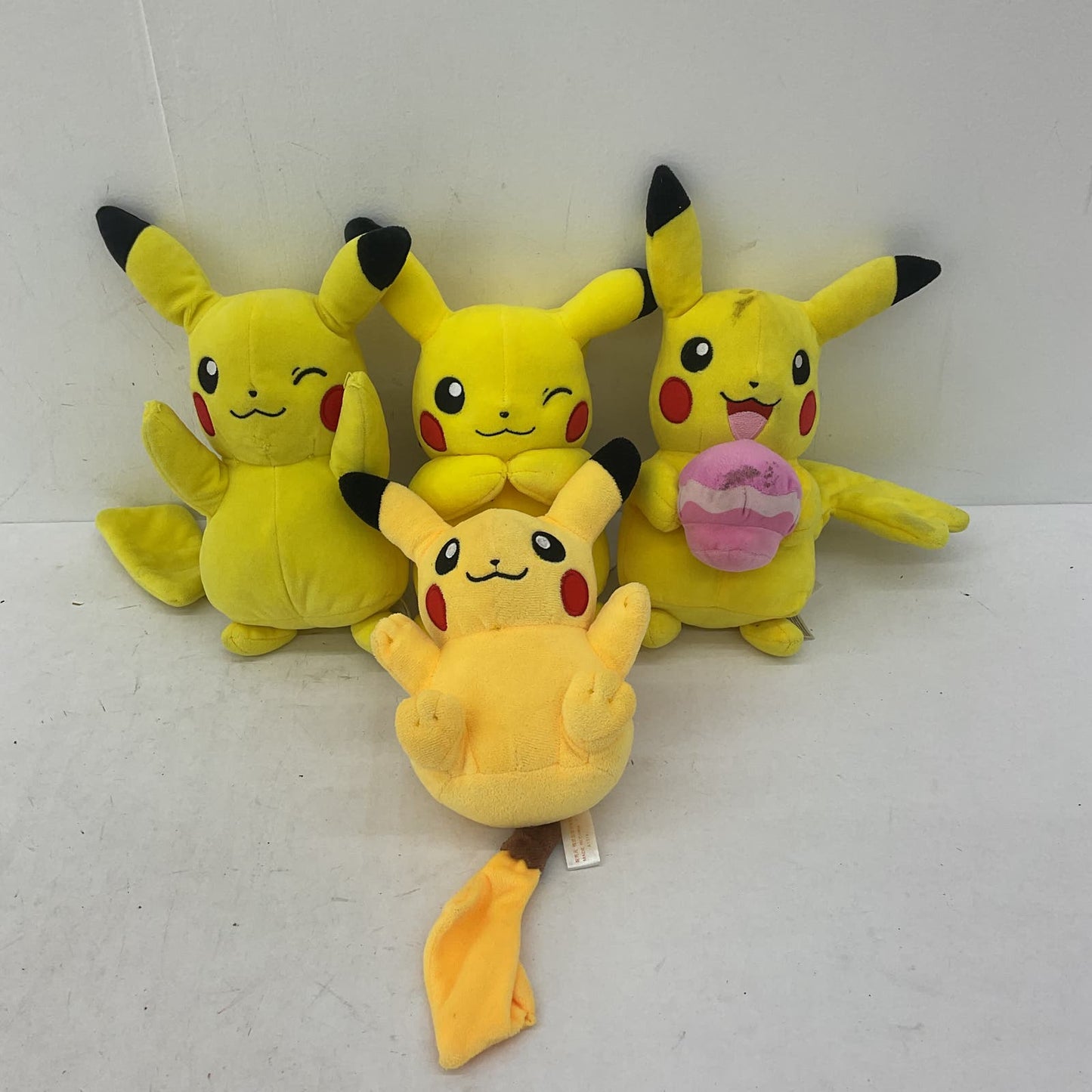 Nintendo Yellow Stuffed Animal Plush toy Lot Pikachu - Warehouse Toys