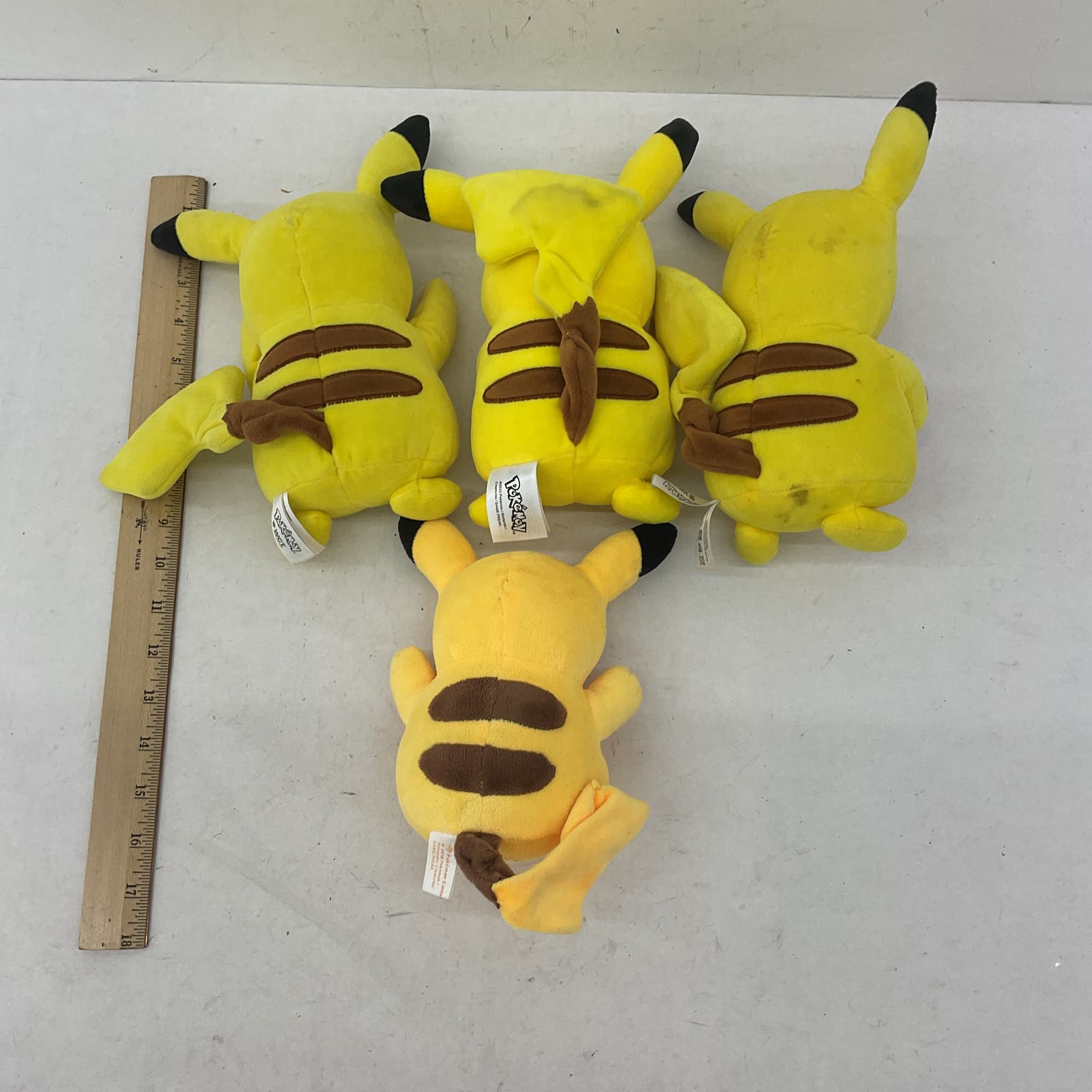 Nintendo Yellow Stuffed Animal Plush toy Lot Pikachu - Warehouse Toys