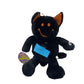 NWT Halloween Animated Plush Black Cat Laughing Talking Happy Halloween - Warehouse Toys