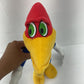 NWT Woody Woodpecker Red Stuffed Animal Plush Toy Cartoon Bird - Warehouse Toys