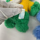 Oscar Grouch Cookie Monster Preowned Sesame Street Green Blue Plush Lot - Warehouse Toys