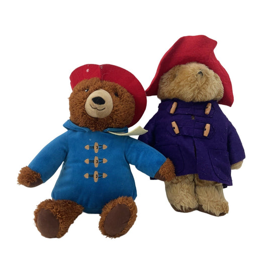 Paddington Bear Character Plush Dolls Vintage & Modern Kohls Eden Raincoat - Warehouse Toys