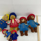 Paddington Bear Teddy Rain Coat Plush Toys Stuffed Animals Preowned LOT Kohl's - Warehouse Toys