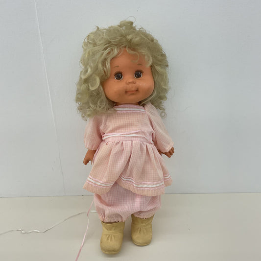 Panosh Place Vintage 1985 Honeycomb Blonde Hair Play Doll - Warehouse Toys