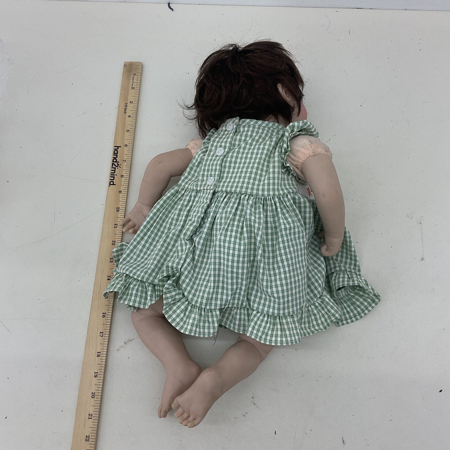 Paradise Galleries Realistic Beautiful Brunette Baby Doll Little Girl Caucasian - Warehouse Toys