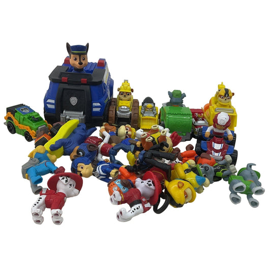 Paw Patrol Action Figure Set Assorted Preowned Toys Figures Vehicles Marshall - Warehouse Toys