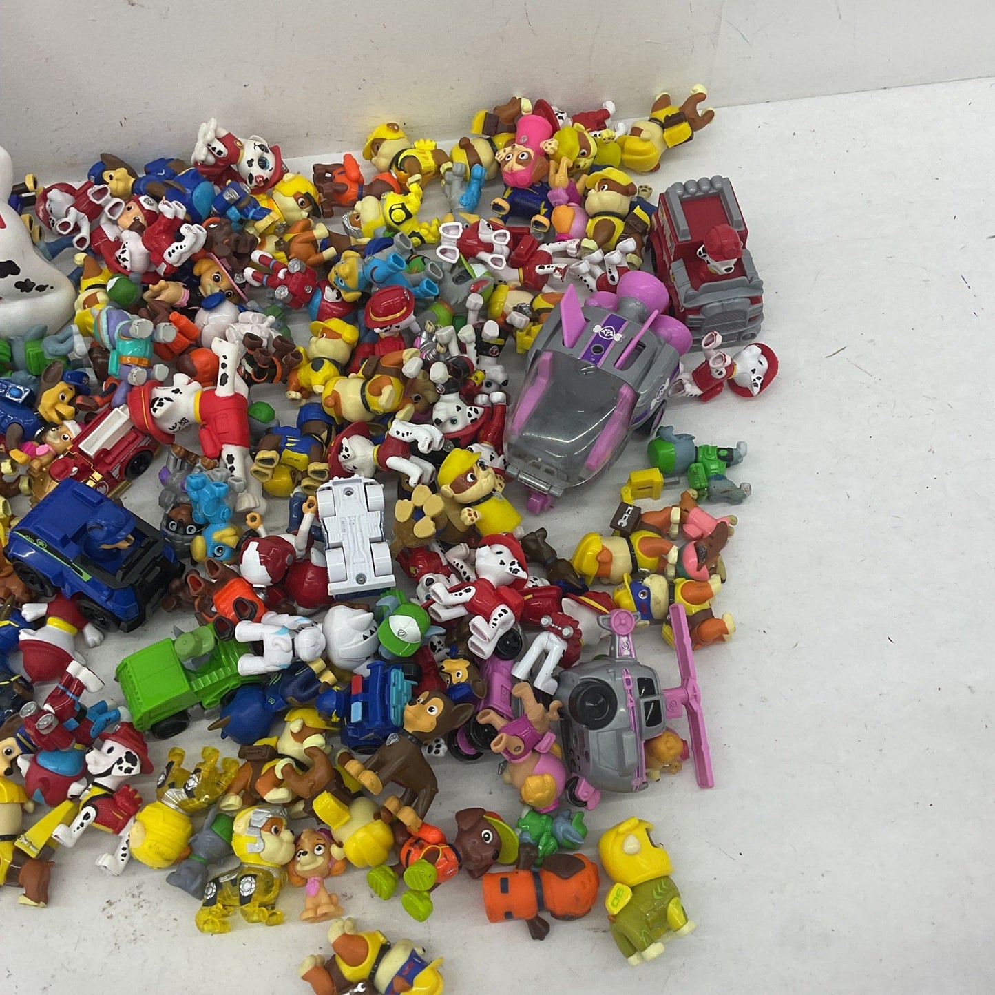 Paw Patrol Action Figures 10 lbs Preowned Mixed LOT Vehicles Toys Accessories - Warehouse Toys