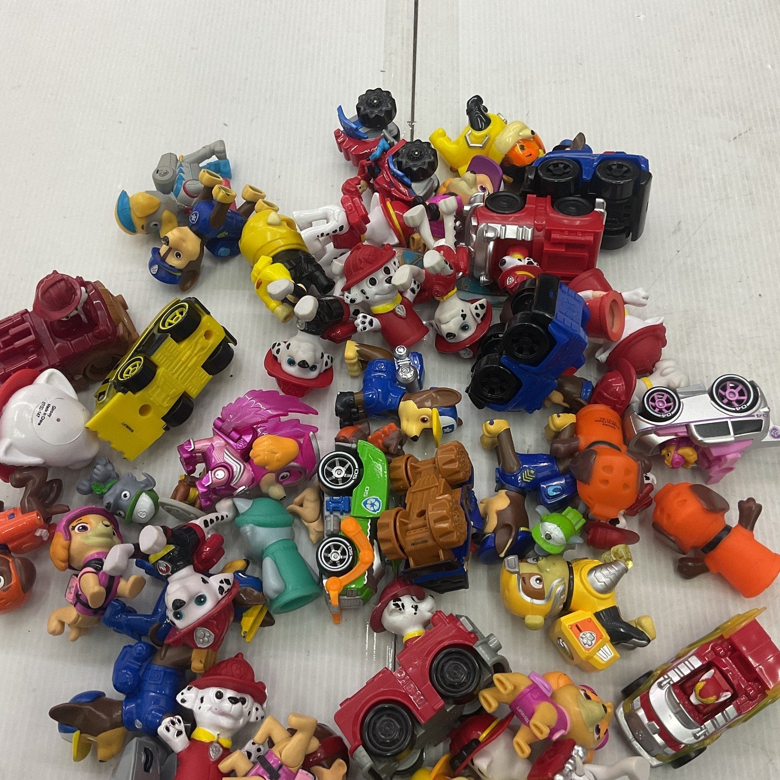 Paw Patrol Action Figures Vehicles Toy Cars Assorted Mixed LOT Marshall Skye - Warehouse Toys