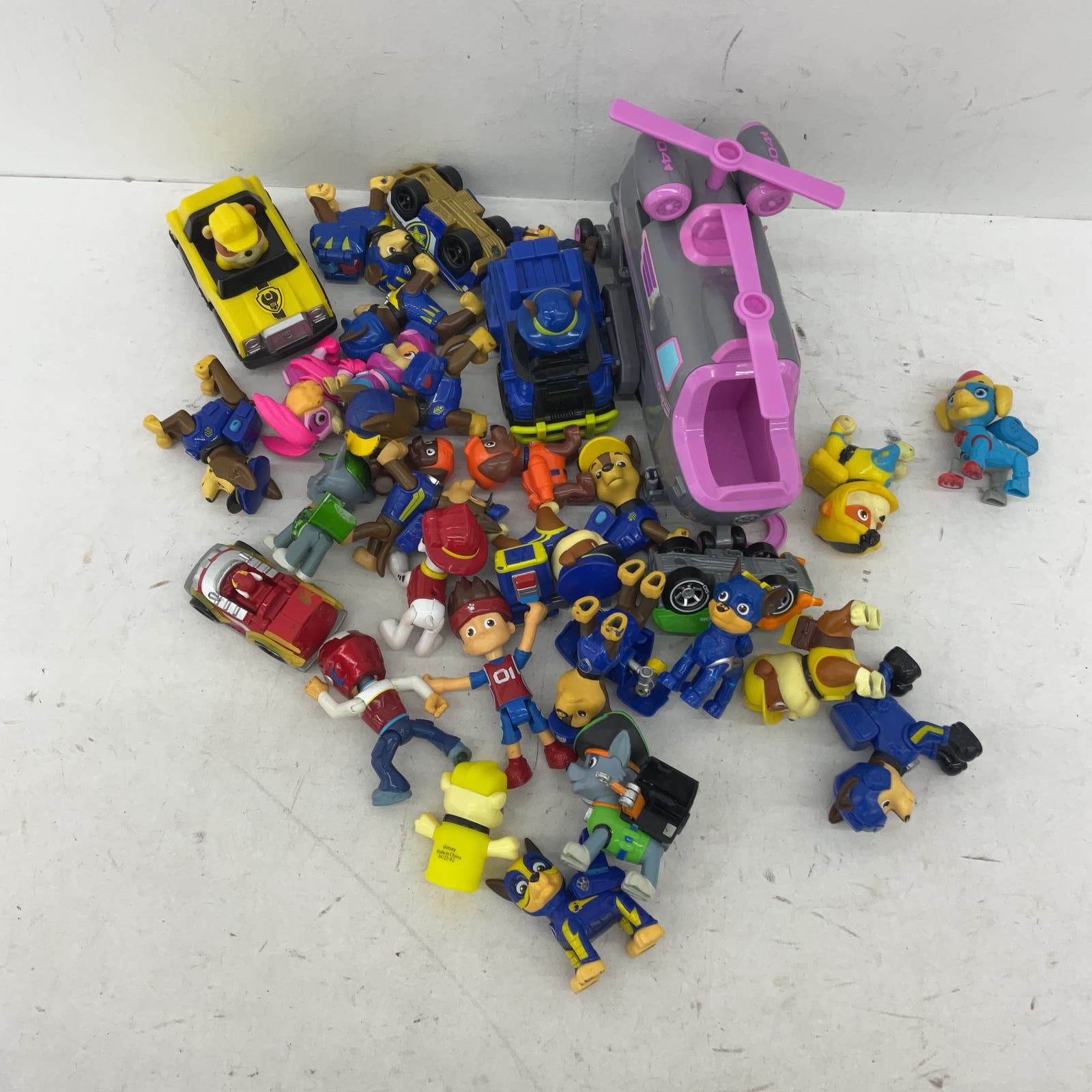 Paw Patrol Cartoon TV Show Various Bulk Multicolor Toy Figure Lot - Warehouse Toys