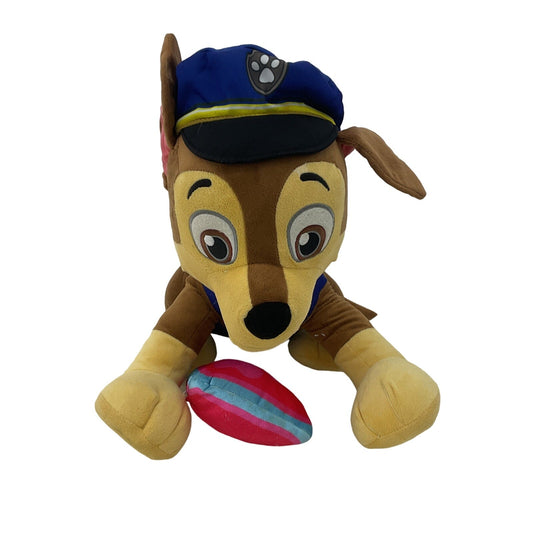 Paw Patrol Jumbo Sized Chase Police Dog Character Plush Doll - Warehouse Toys