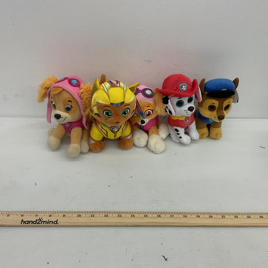 Paw Patrol Multicolor Toy Stuffed Animal Dog Cartoon Toy Plush Lot - Warehouse Toys