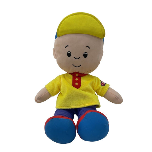 PBS Caillou Character Plush Doll Soft Cuddly - Warehouse Toys