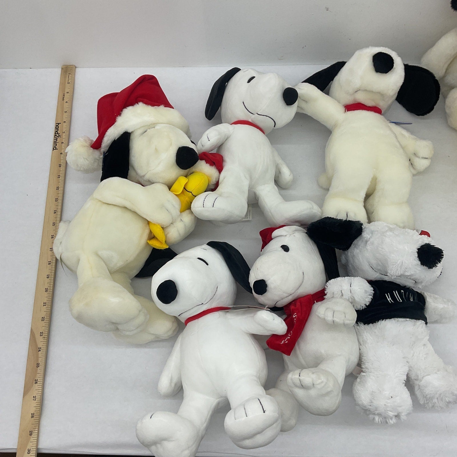 Peanuts Snoopy Woodstock Vintage & Modern Mixed Character 13 lbs Plush Dolls - Warehouse Toys