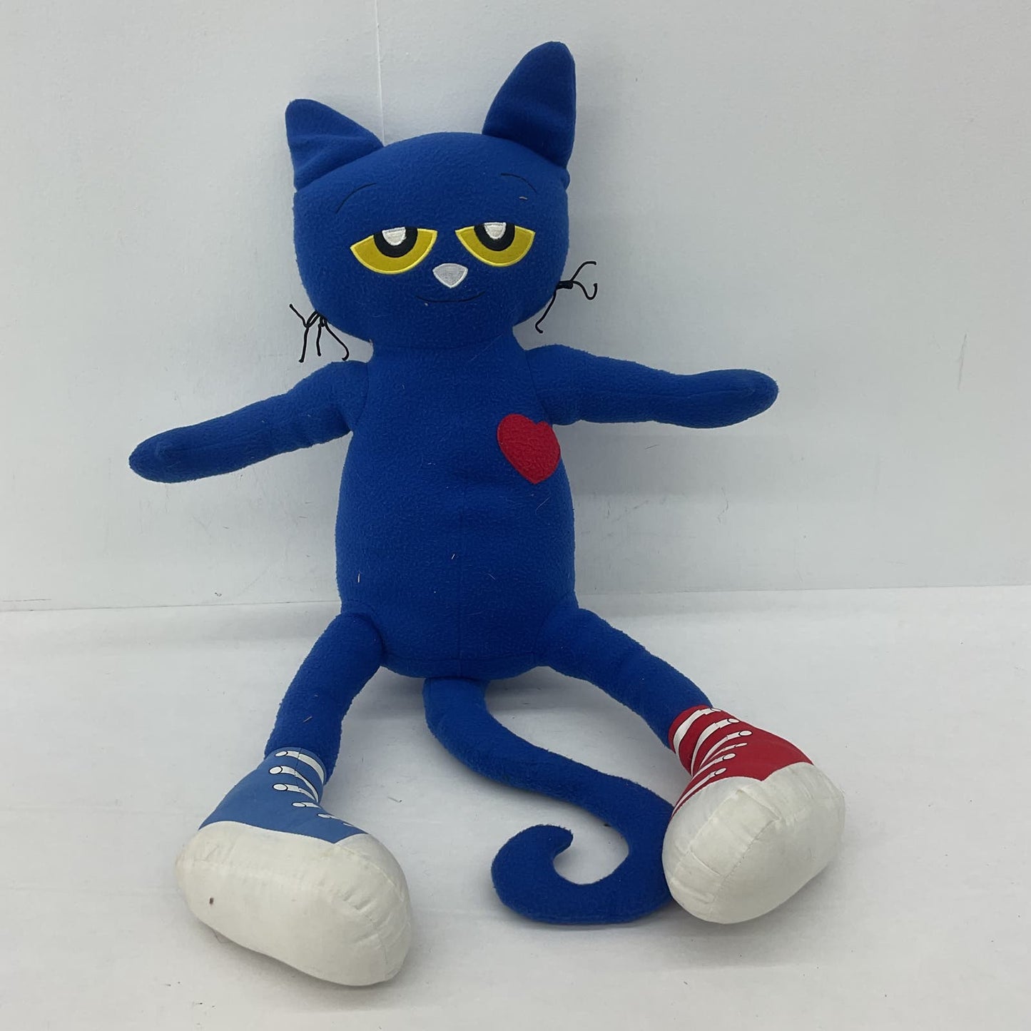 Pete The Cat Stuffed Animal - Blue Cat Plush Storybook Toy - Warehouse Toys