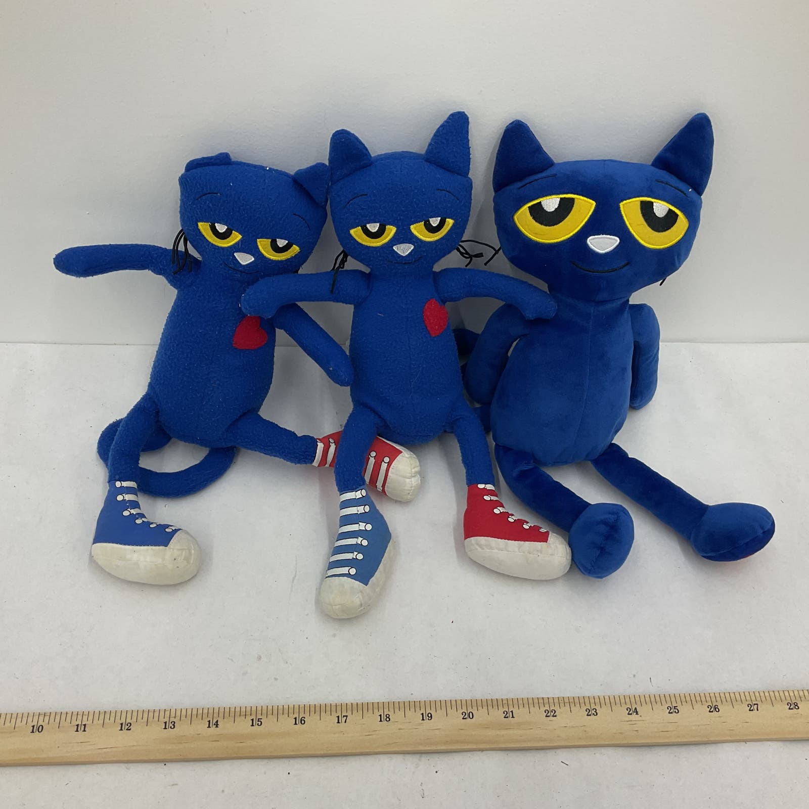 Pete the Cat Stuffed Animal - Blue Plush Storybook toy lot - Warehouse Toys