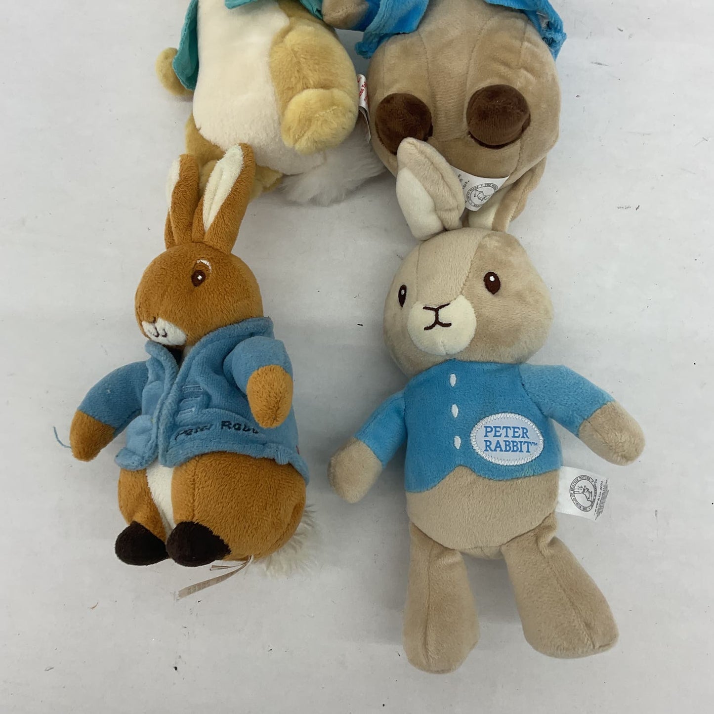 Peter Rabbit Stuffed Animal - Brown Bunny Storybook Character Lot - Warehouse Toys