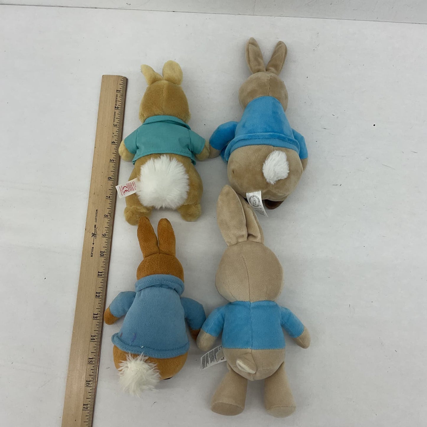 Peter Rabbit Stuffed Animal - Brown Bunny Storybook Character Lot - Warehouse Toys