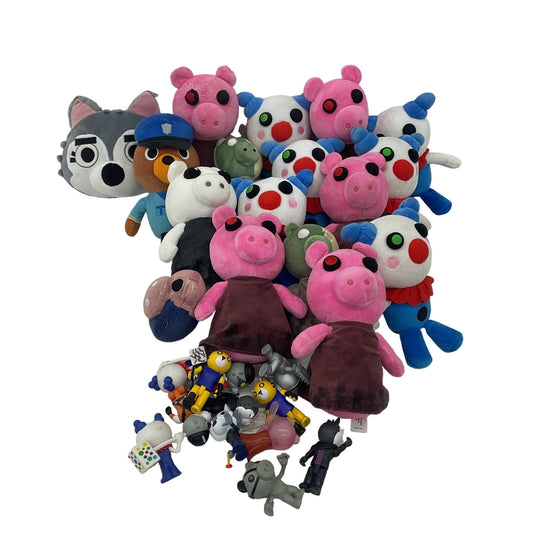Phatmojo Piggy Multicolor Stuffed Animals Toy Figures 5 lbs LOT - Preowned - Warehouse Toys