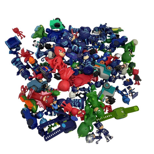 PJ Masks 7 lbs Action Figure Collection Preowned Mixed Loose LOT Toys Vehicles - Warehouse Toys