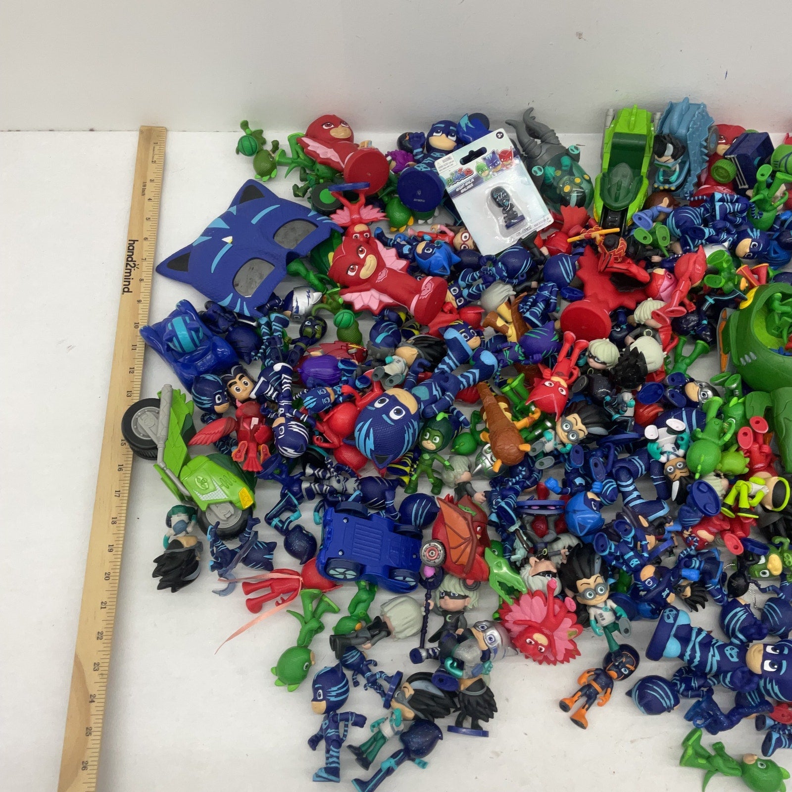 PJ Masks Action Figure Collection Preowned Mixed Loose LOT Toys Vehicles 10 lbs - Warehouse Toys