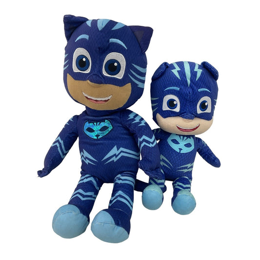 PJ Masks Blue Cat Boy Character Plush Toy LOT of 2 Stuffed Toys - Preowned - Warehouse Toys