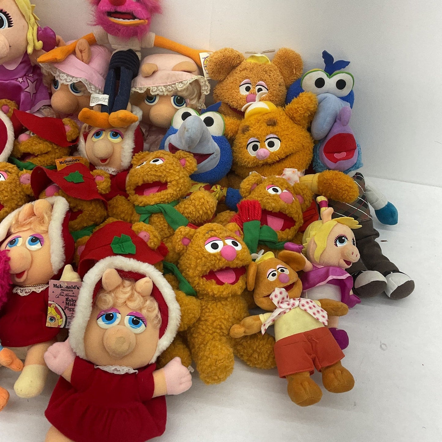 Plush Dolls Stuffed Animals Preowned Mixed LOT 12 lbs The Muppets Muppet Babies - Warehouse Toys