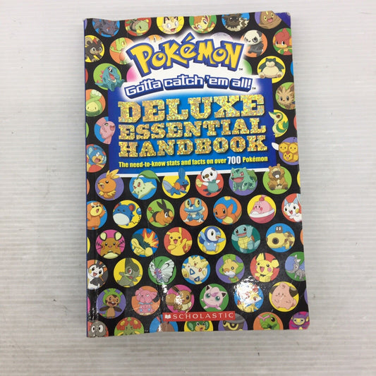 Pokemon Deluxe Essential Handbook Over 700 Characters 2015 Softcover Book - Warehouse Toys