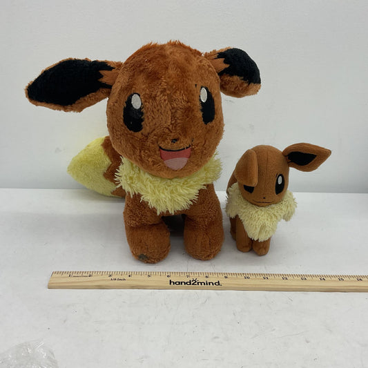 Pokemon Ibuki Build A Bear Brown Stuffed Animal Plush Toy Lot - Warehouse Toys