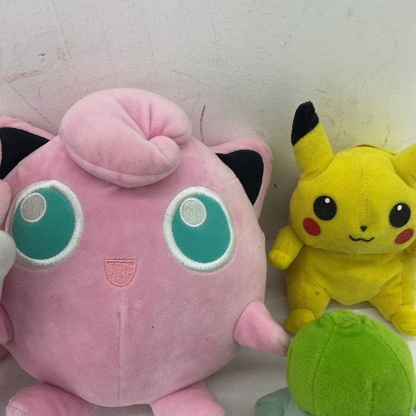 Pokemon Multicolor Stuffed Animal Plush Toy Lot Jigglypuff Pikachu - Warehouse Toys